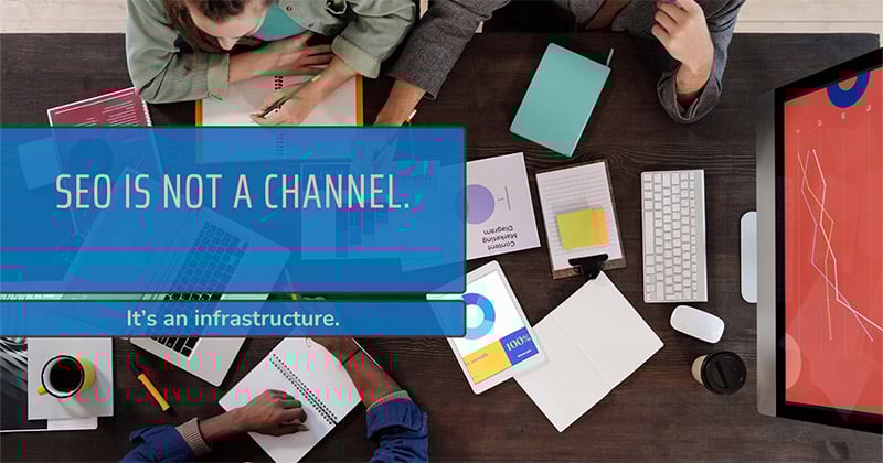 Read "SEO Isn't a 'Channel.' It's an Infrastructure" now on the Bruce Clay Blog.